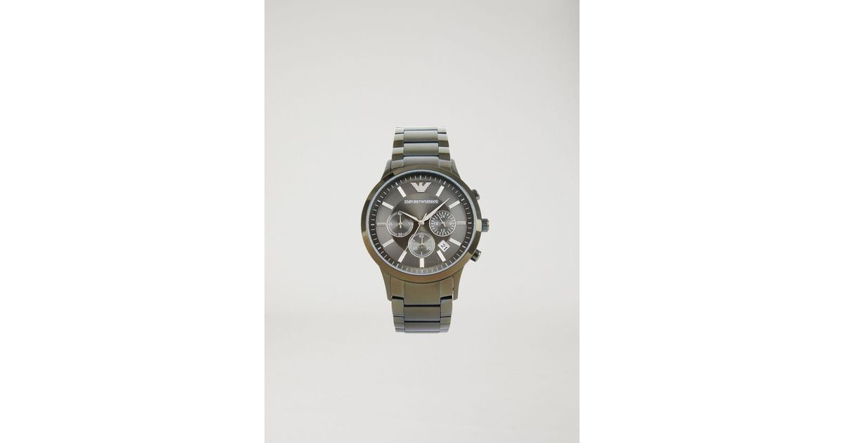 armani military watch