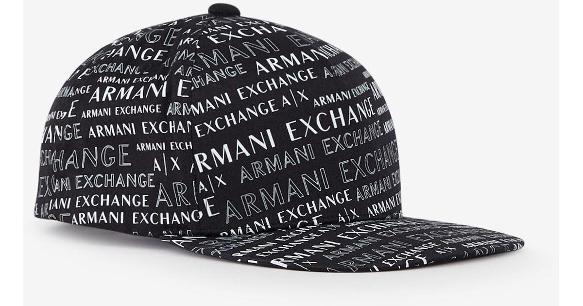 armani black hat