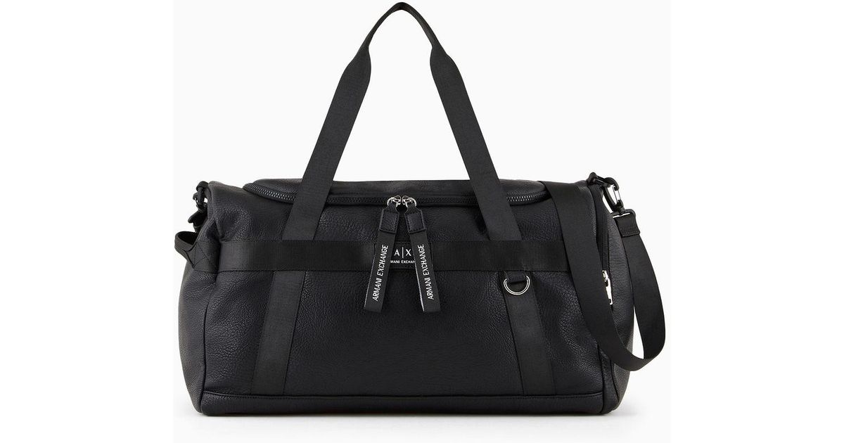 Armani overnight bag top