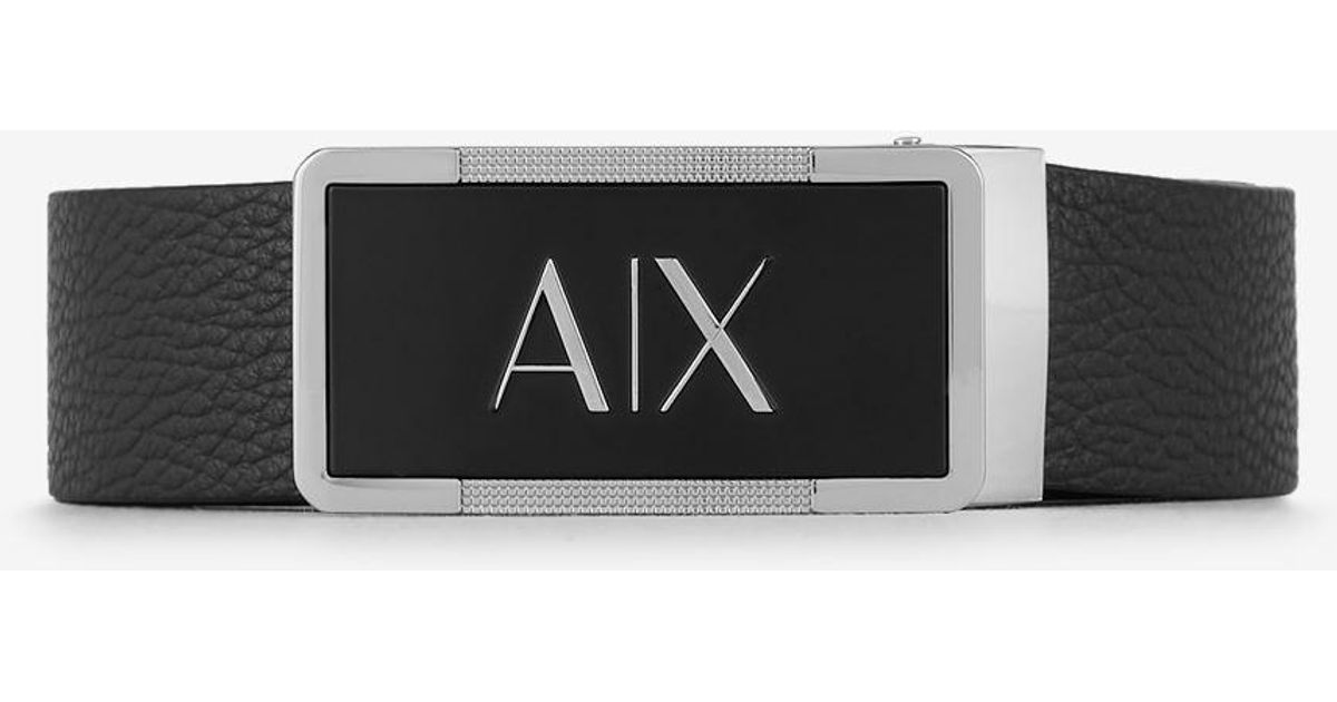 Armani Exchange Reversible Leather Belt 
