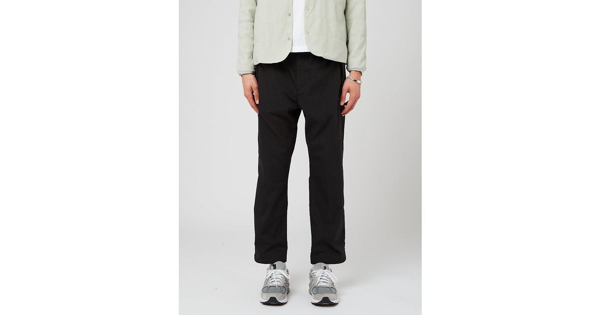 Snow Peak Stretch Fr Pants in Black for 
