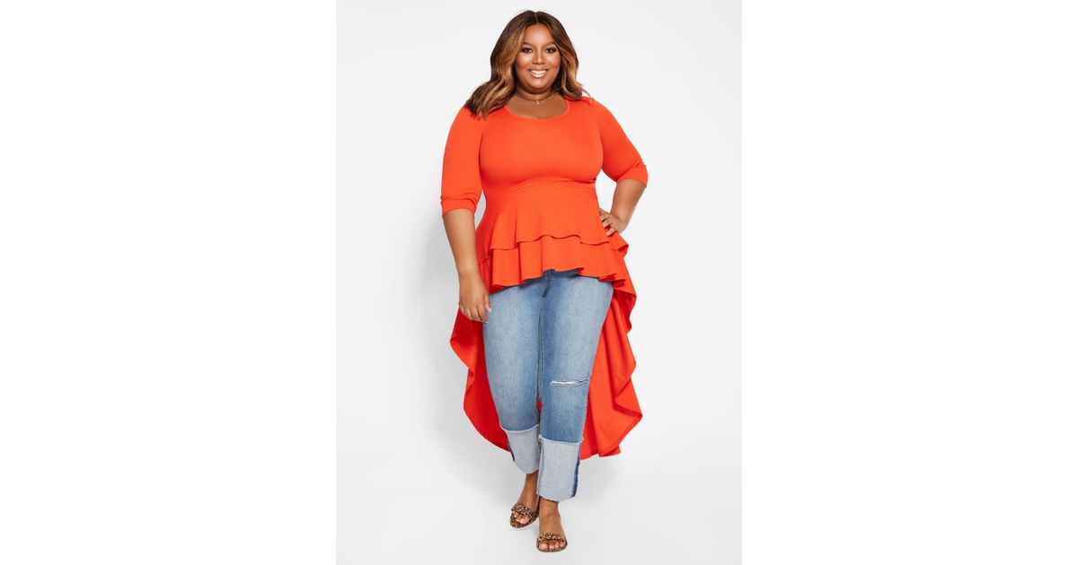 ashley stewart high low tops