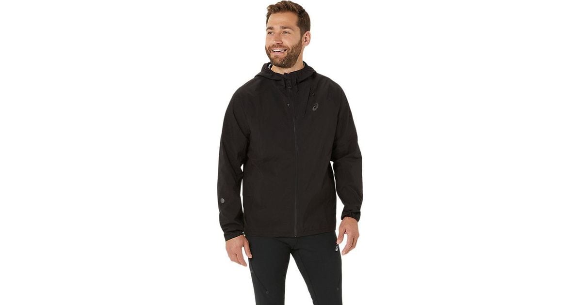 Asics Black Waterproof Running Jacket Buy ASICS Winter Running