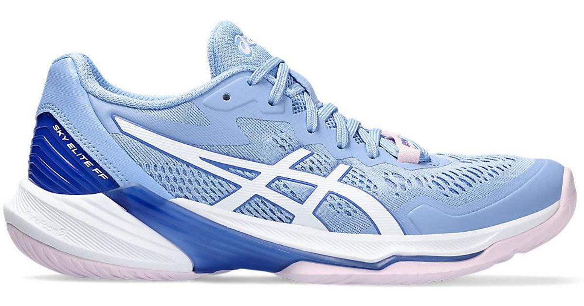 Asics Sky Elite Ff Asics Volley Donna Blu Sepatu Voli Asics Elite