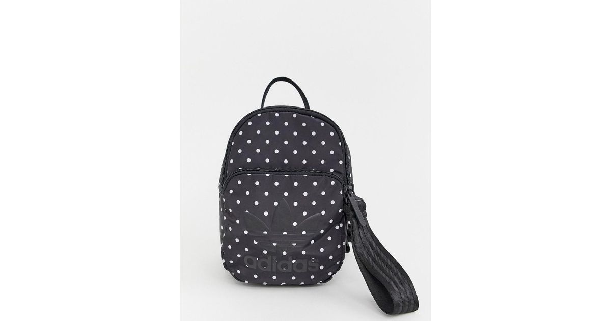 adidas mini backpack polka dot