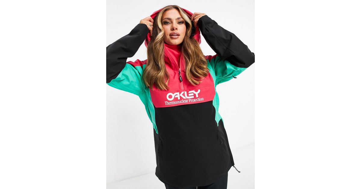 Oakley Tnp Insulated Anorak Ski Jacket Lyst