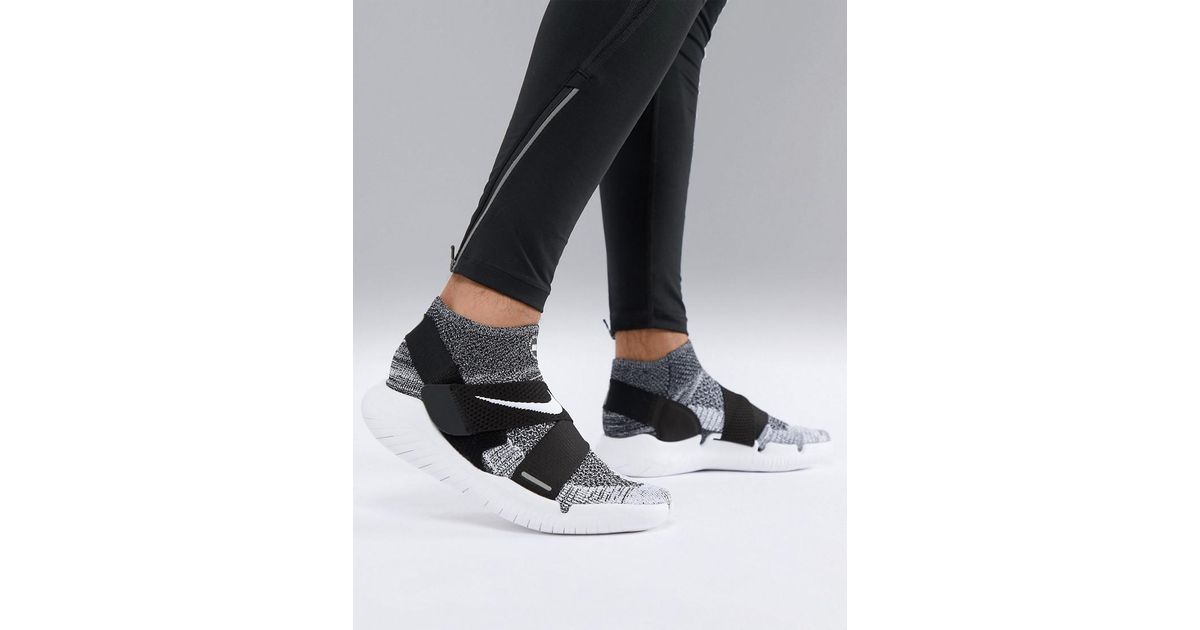 nike free rn motion flyknit 2018 black