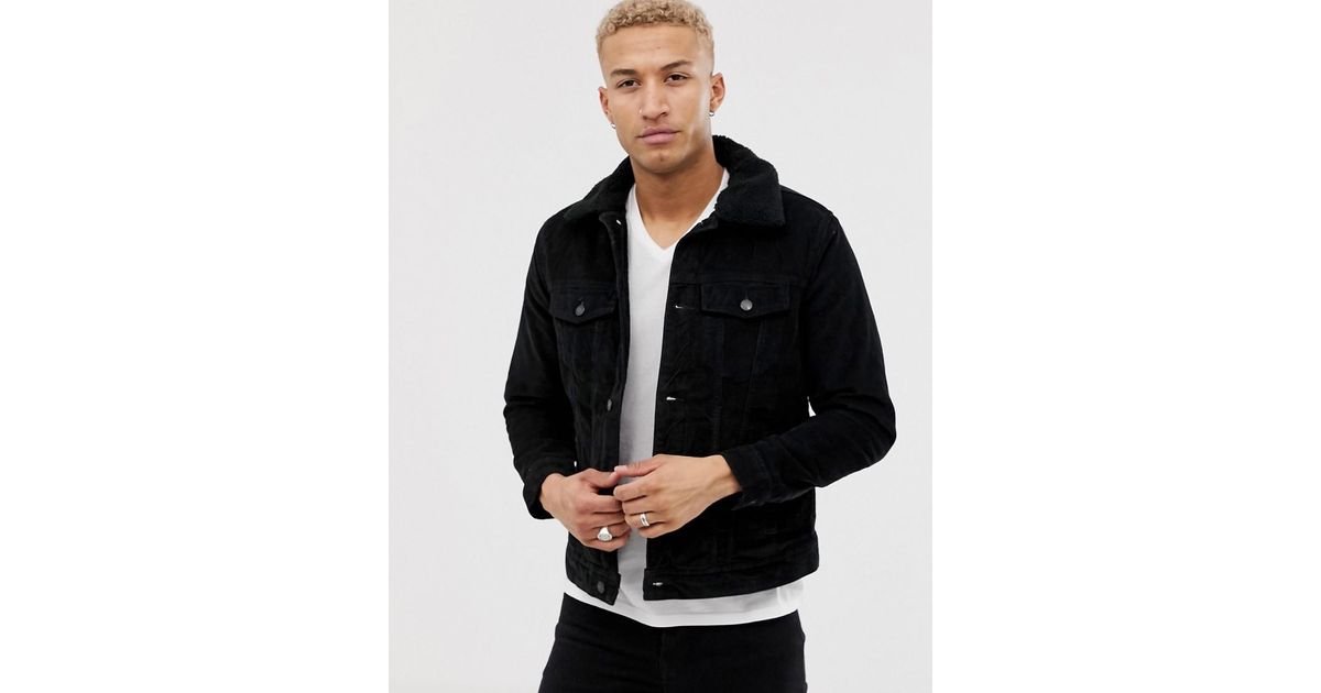 Hollister Corduroy Sherpa Lined Cord 