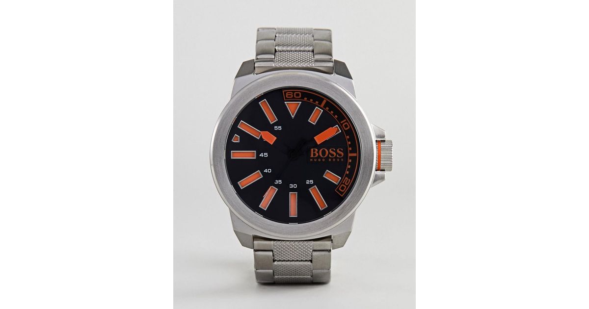 hugo boss orange men's new york watch
