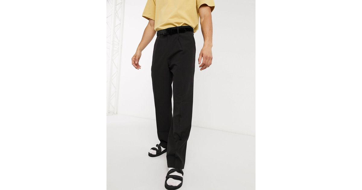 Weekday Denim Conrad Wide Trousers in 