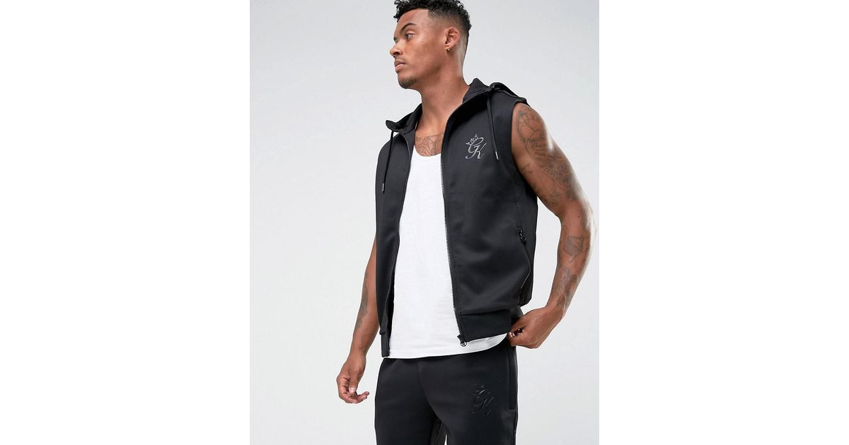 gym king sleeveless hoodie