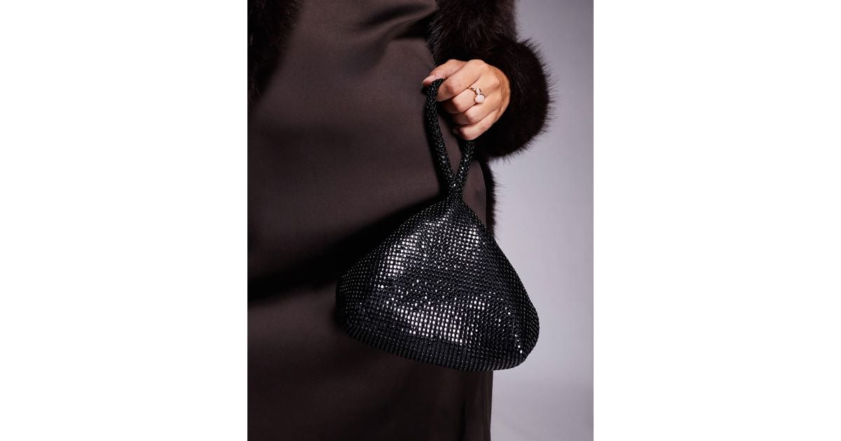 Clutch Bag Asos Mini Bags ASOS DESIGN Beaded Sequin Mini Grab