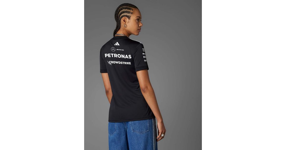 Asos Formula One adidas Originals Mercedes Formula One Jersey in Blue | Lyst UK