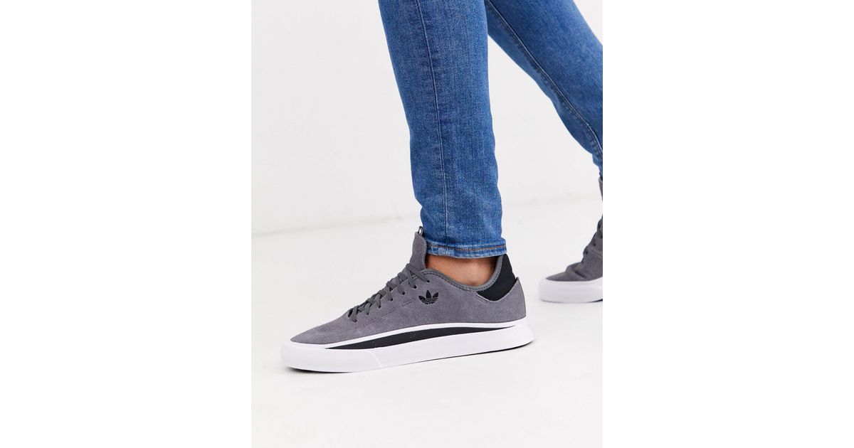 adidas Originals Rubber Sabalo Sneakers In Grey Suede in Grey for Men |  Lyst Australia