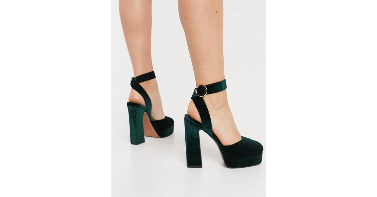 small platform heels