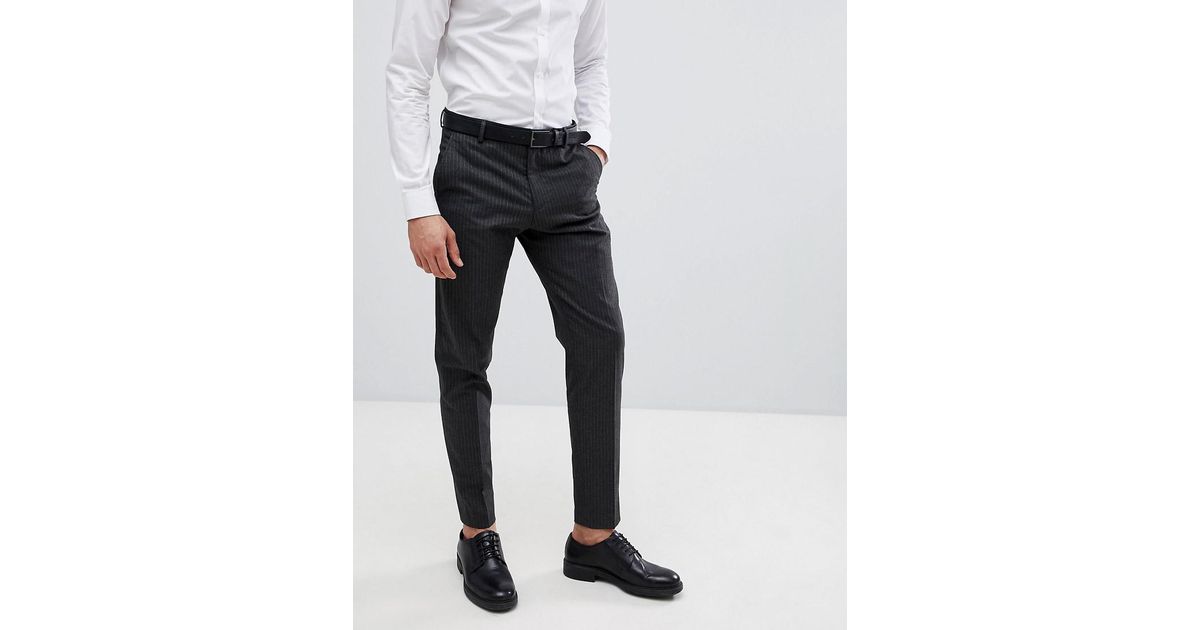 tapered suit trousers