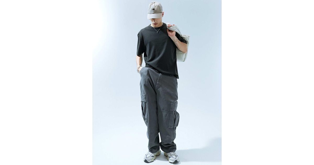 Pantalon cargo style skateur Pull Bear pour homme en coloris Bleu Lyst