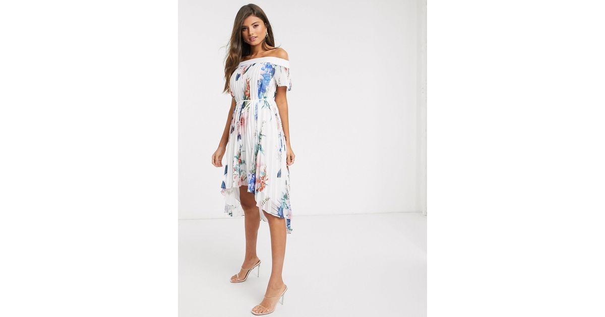 Ted baker white maxi dress sale