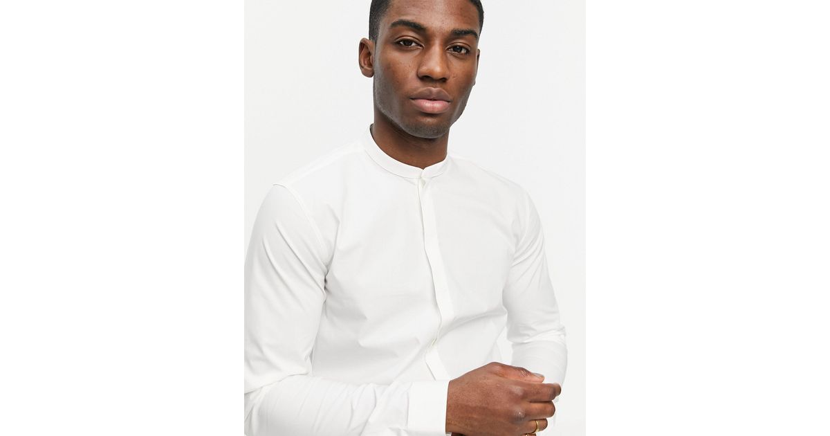 Boss best sale grandad shirt