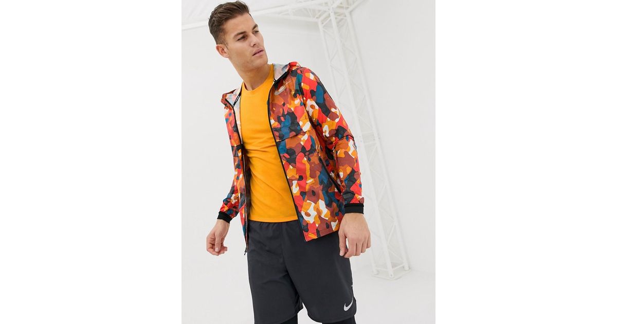 Nike Synthetisch Just Do It - Reflecterend Jack in het Oranje voor heren |  Lyst NL