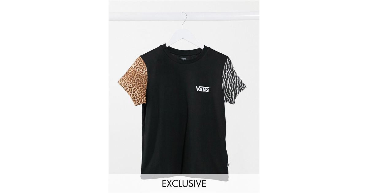 Vans Cotton Wyld Multi Animal Print T 