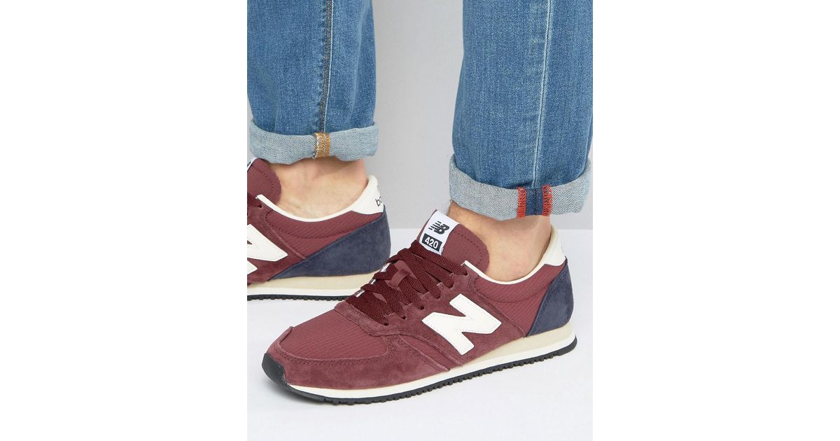 for New U420rbn Burgundy Red 70s Trainers In Running 420 for New U420rbn Burgundy Red 70s Trainers In Running 420