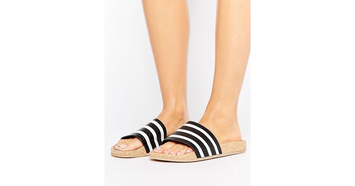 adidas cork sliders