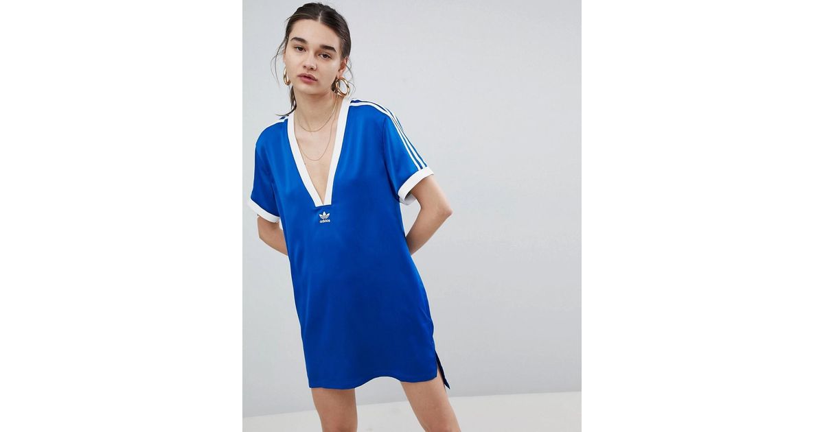 Vestido azul Fashion League adidas Originals de color Azul | Lyst