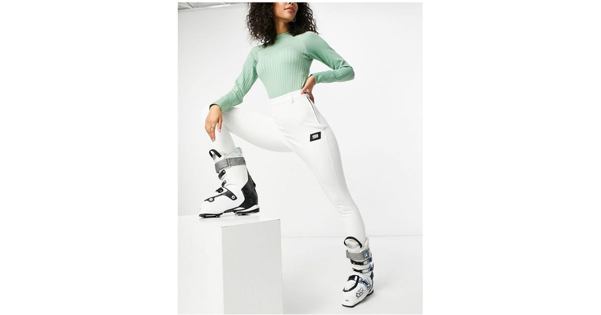 ASOS 4505 Tall Ski Skinny Ski Pants With Stirrup in White Lyst