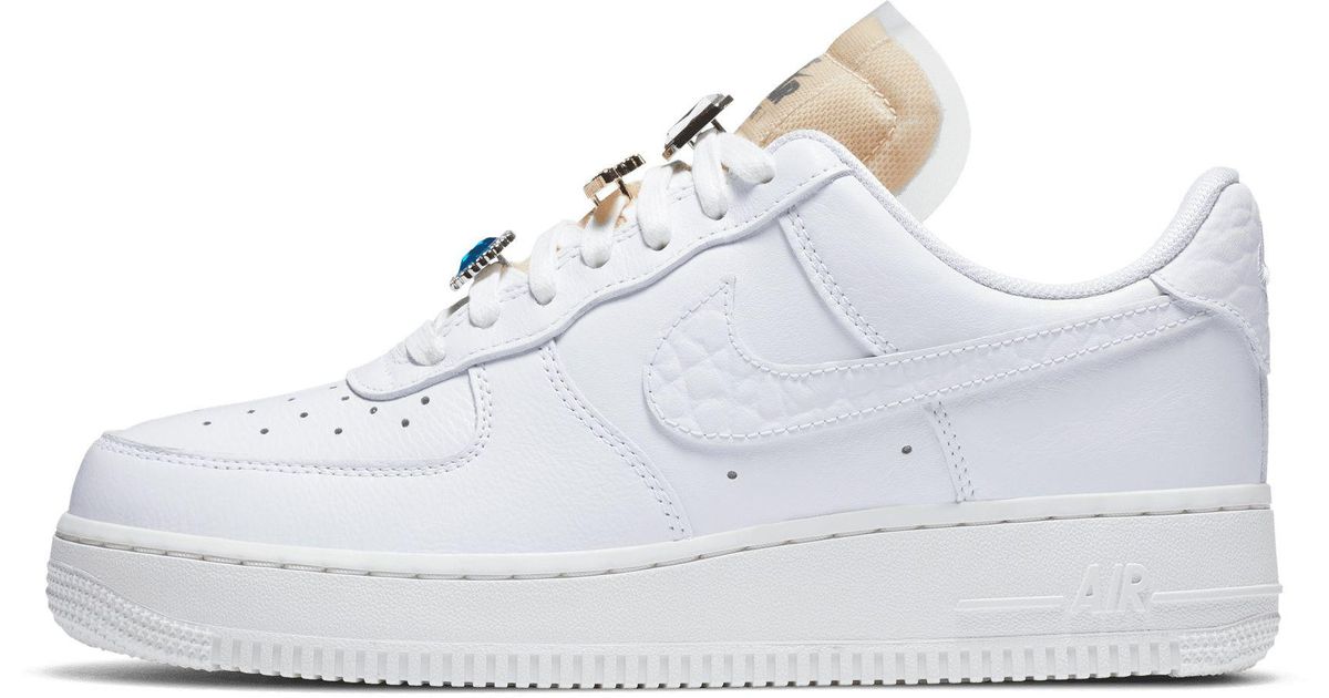 Nike Air Force 1 '07 40th Anniversary Sneakers in White | Lyst