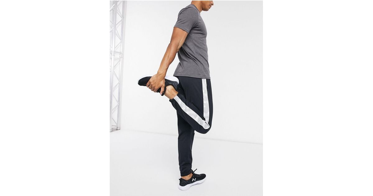 Under Armour Tech Mens Training Pants Black Sweatpants Gym Sport Workout Joggers 