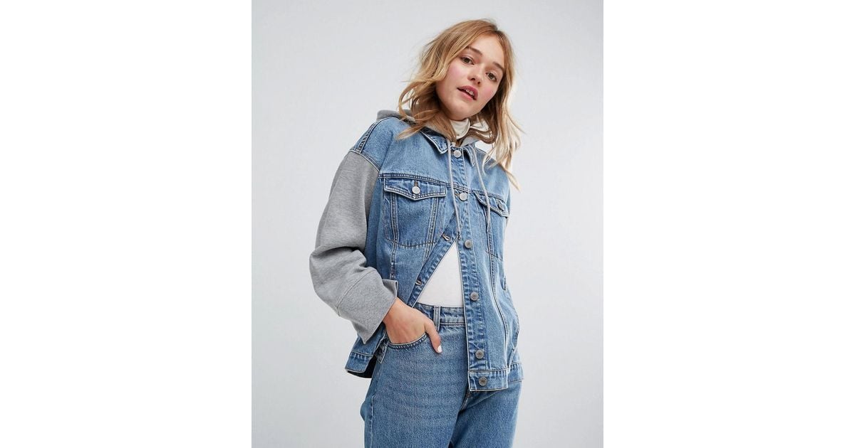 monki trucker jacket
