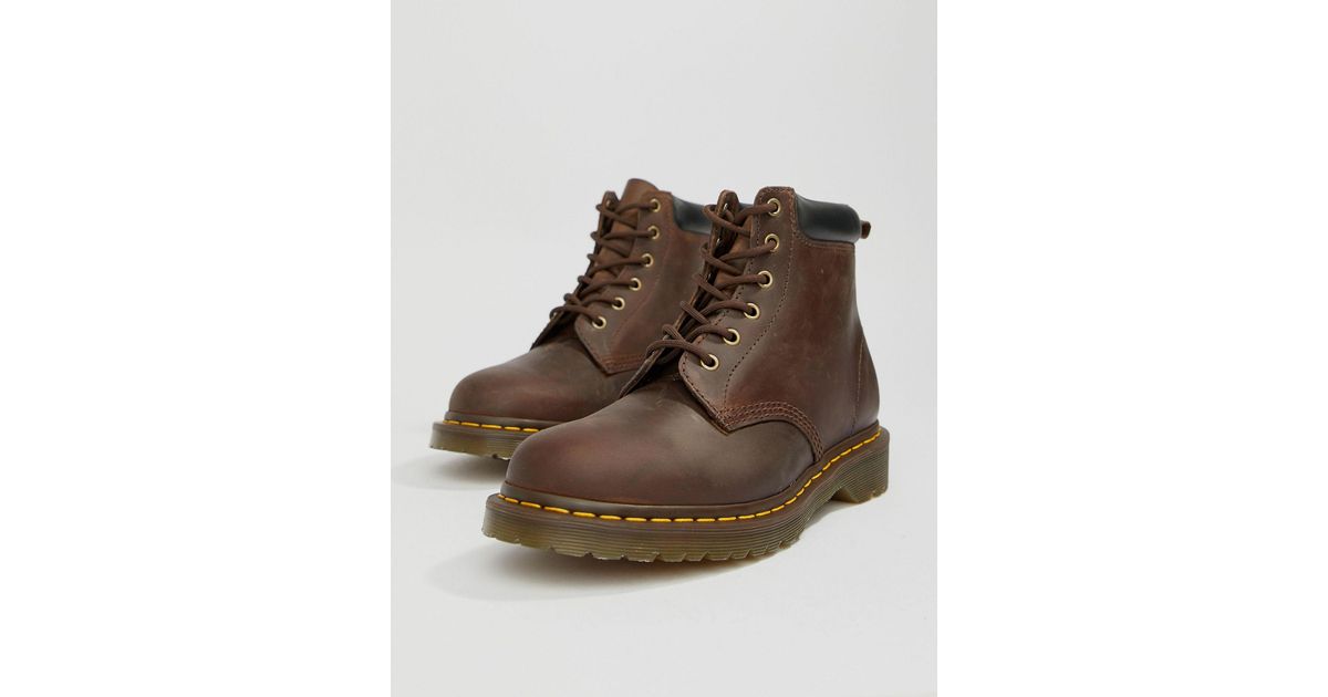 Botas con 6 ojales en marrón 939 Dr. Martens de Ante de color Marrón para  hombre | Lyst