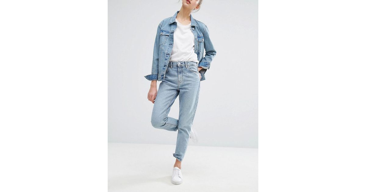 weekday mom jeans