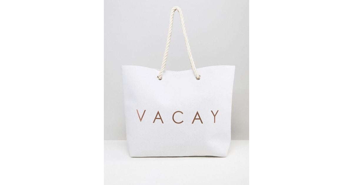 vacay beach bag