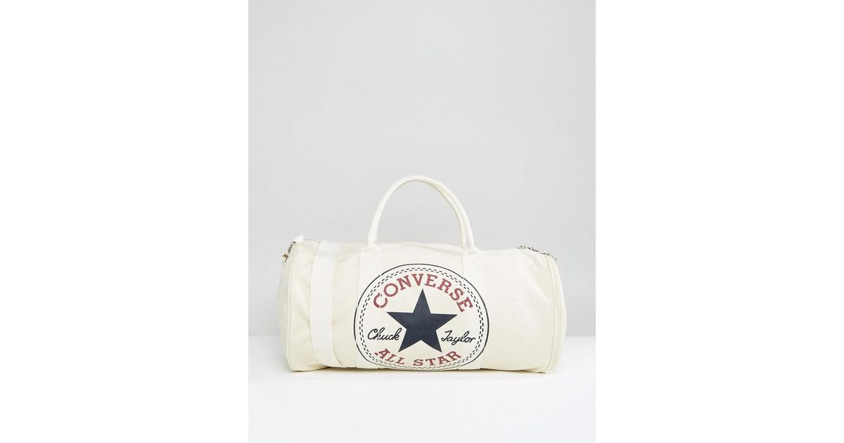 Converse Chuck Duffle Bag in White for Men | Lyst