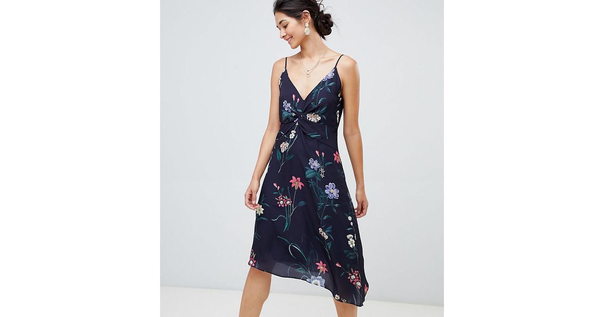 oasis stripe cami dress