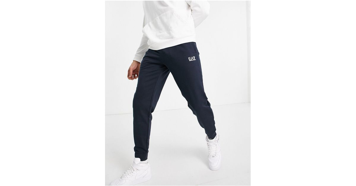 gym and workout clothes Mens Activewear gym and workout clothes EA7 Activewear EA7 Core Identity Cotton Tracksuit With Logo for Men 
