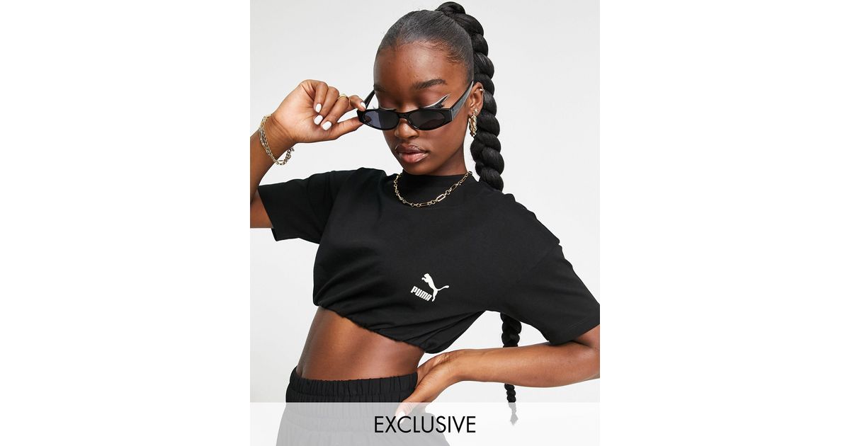 puma classic crop top