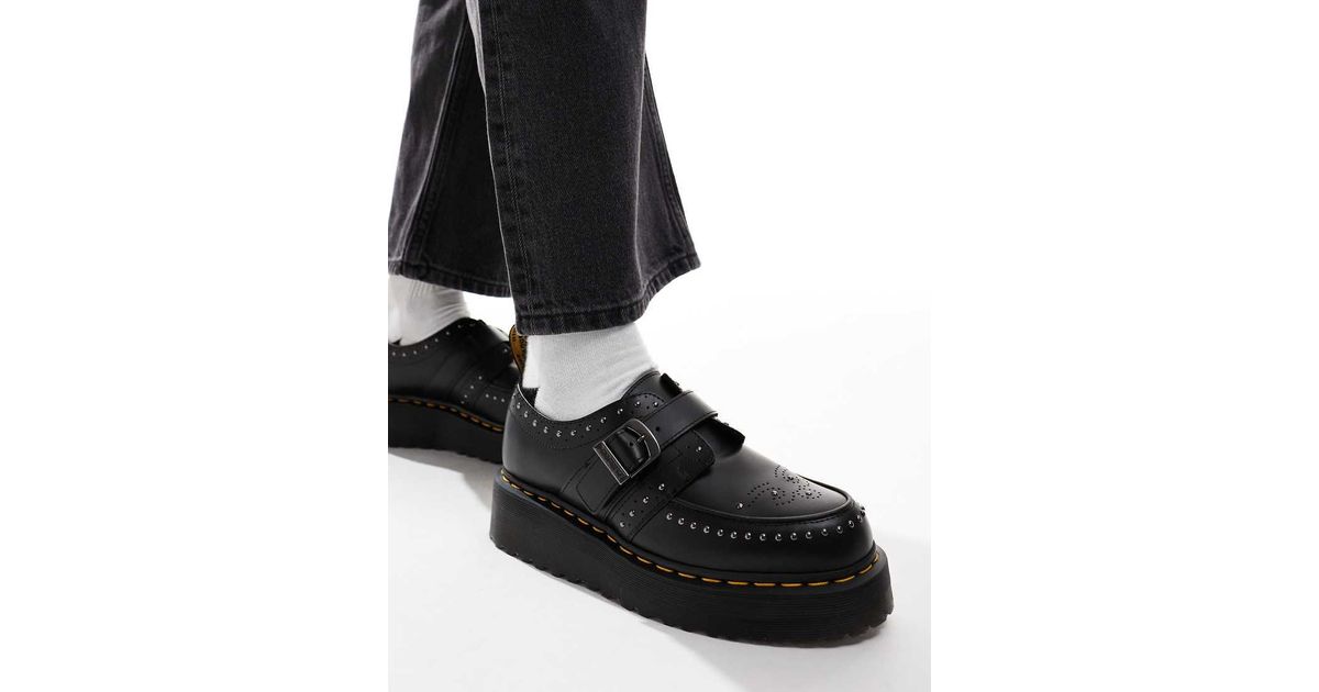 Dr. Martens Ramsey Quad Monk Shoes in Black for Men | Lyst UK Dr. Martens Ramsey Quad Monk Shoes in Black for Men | Lyst UK