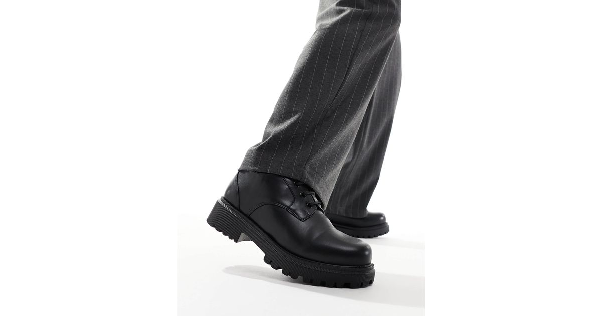 London rebel chunky lace up brogue best sale