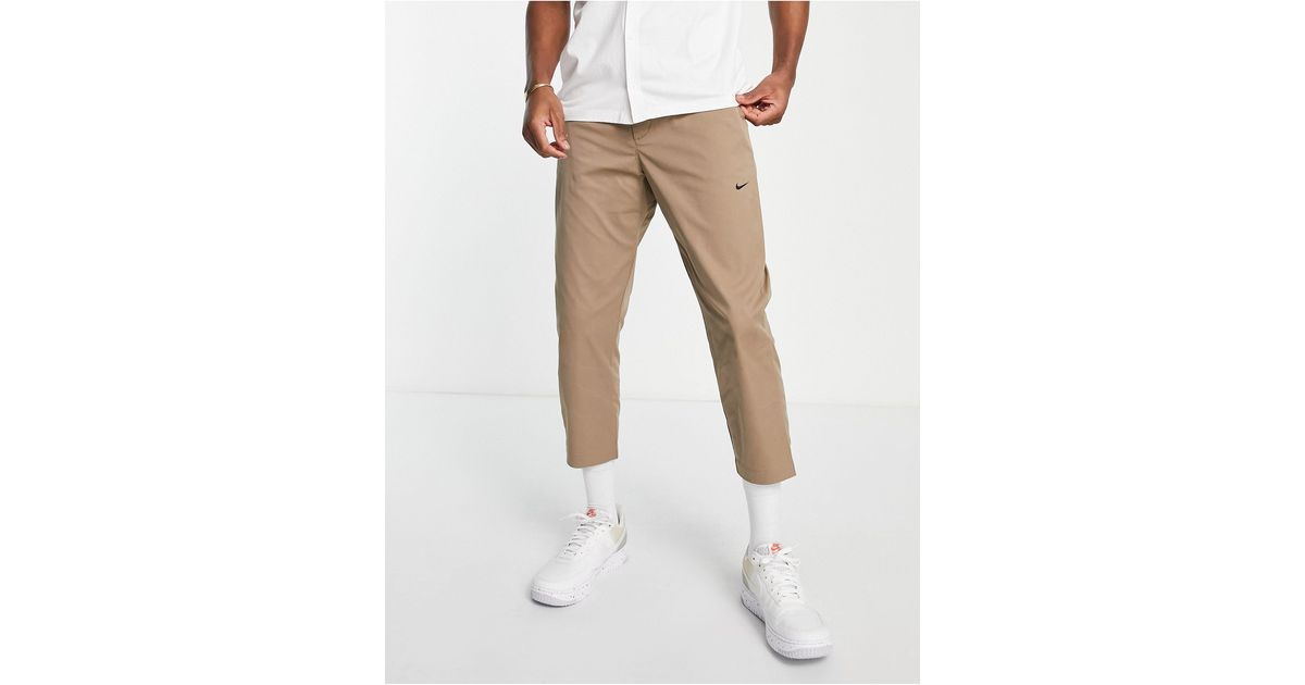 nike woven cropped pant