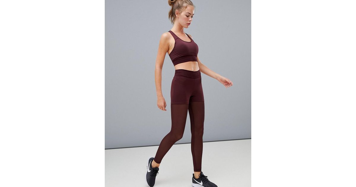 nike pro deluxe crop top