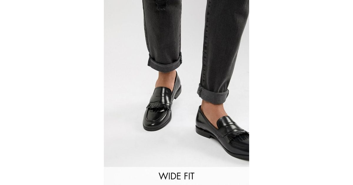 Dune wide fit loafers sale