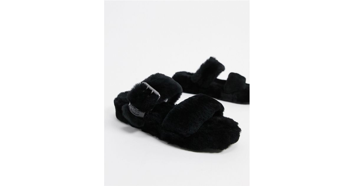 ugg fuzz yeah slippers