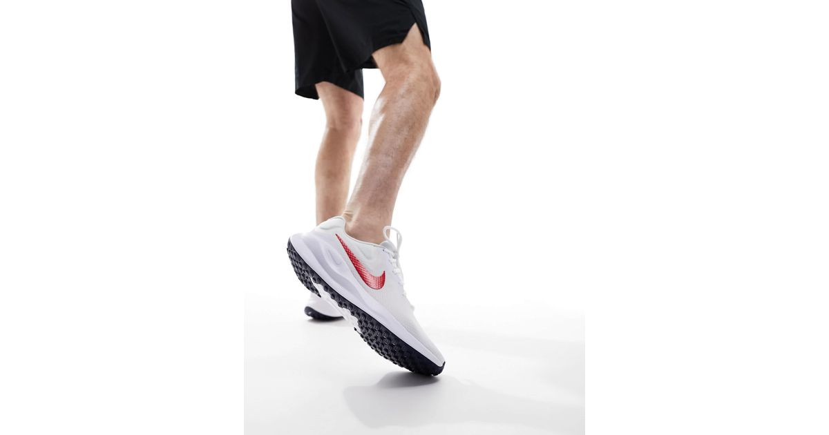 Nike Nike Revolution 7 Trainers in White for Men Lyst Canada