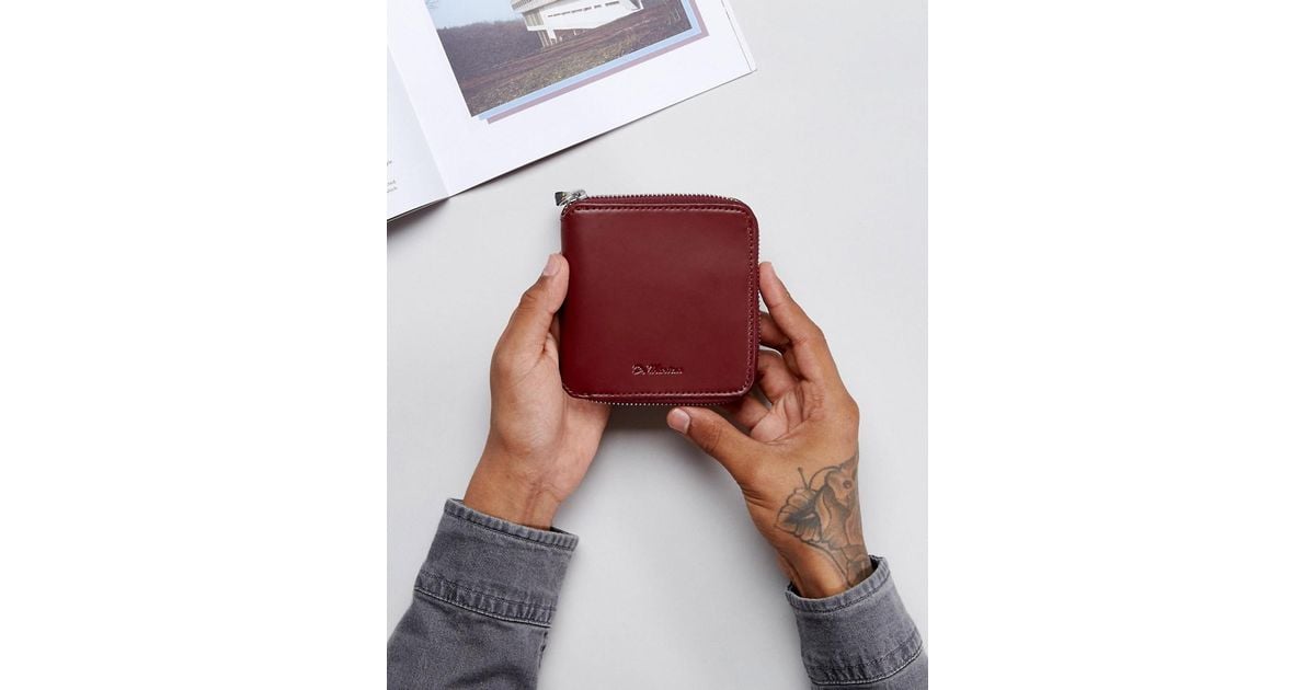 dr martens leather wallet