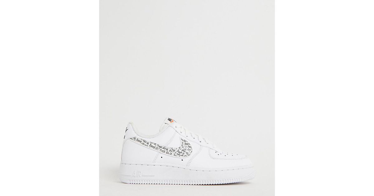 white air force 1 07 lv8 jdi trainers