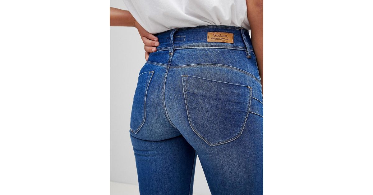 salsa secret waist sculpting skinny jean