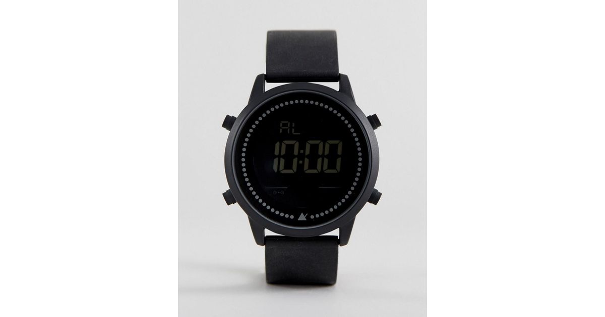 oversized digital watch